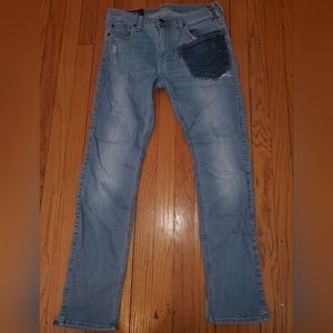 Hollister stretch jeans custom levi pocket